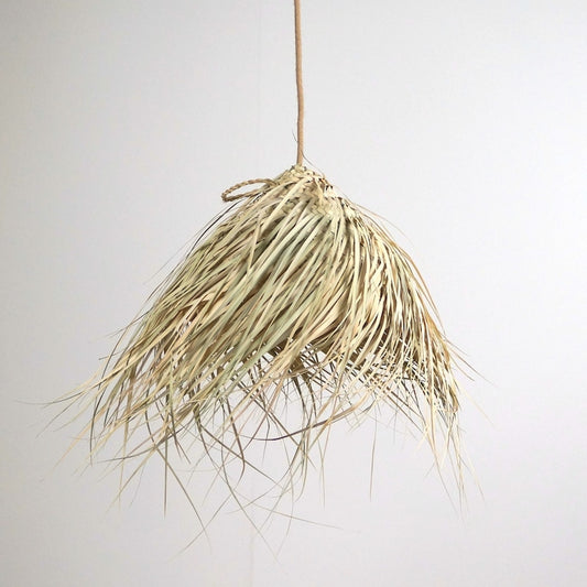 Small Straw Pendant Lamp 30cm - Ball