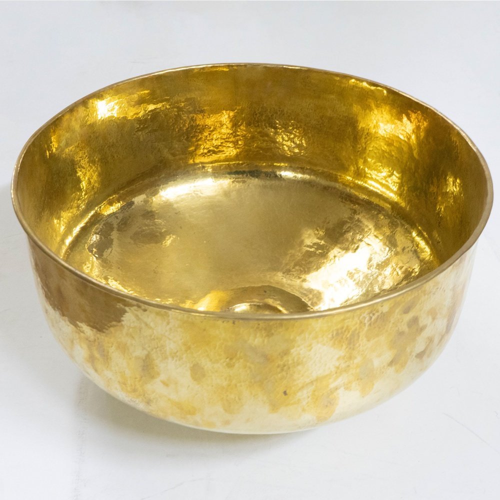 Solid Brass Round Vessel Sink