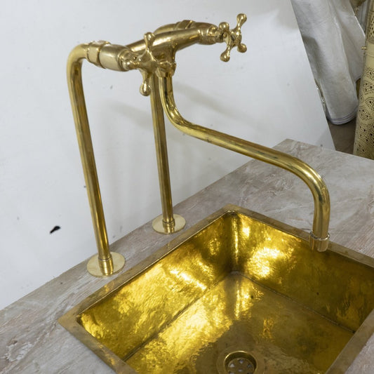 The Downward Spout Long Legs Kitchen Faucet