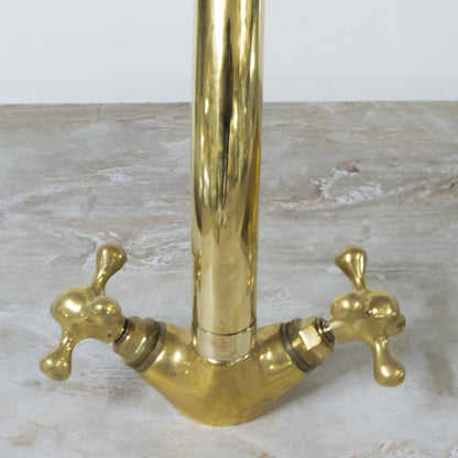 The Gooseneck Brass Faucet