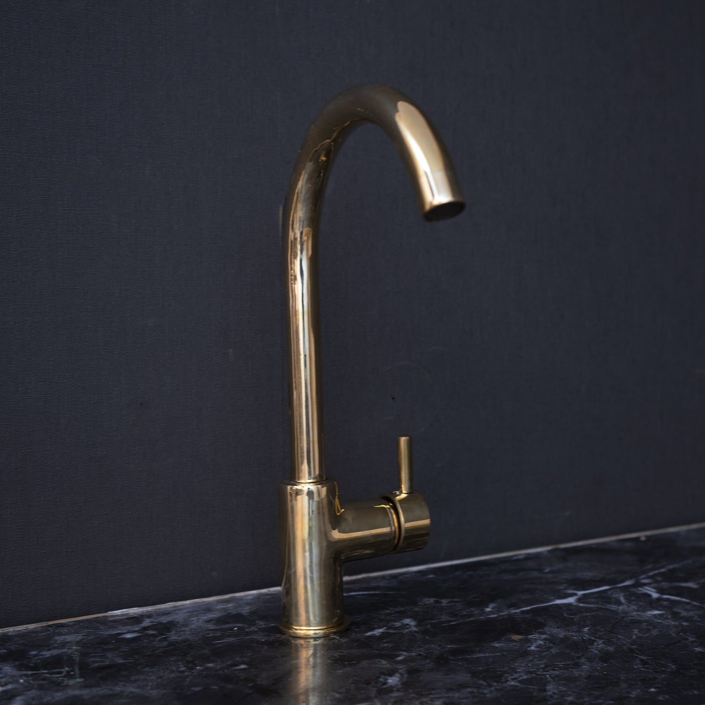 Unlacquered Brass Faucet 360 Degree