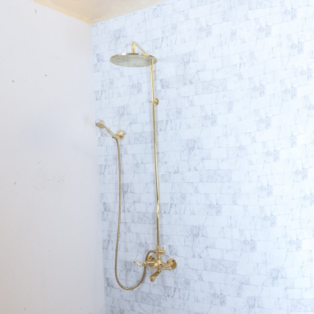 Shower Set With tub filler