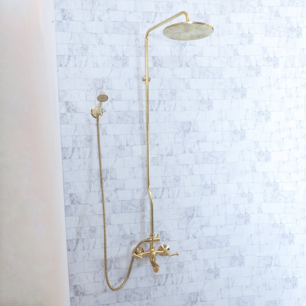 Shower Set With tub filler